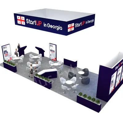 Georgia GITA 20'x50' CES2025 Booth3