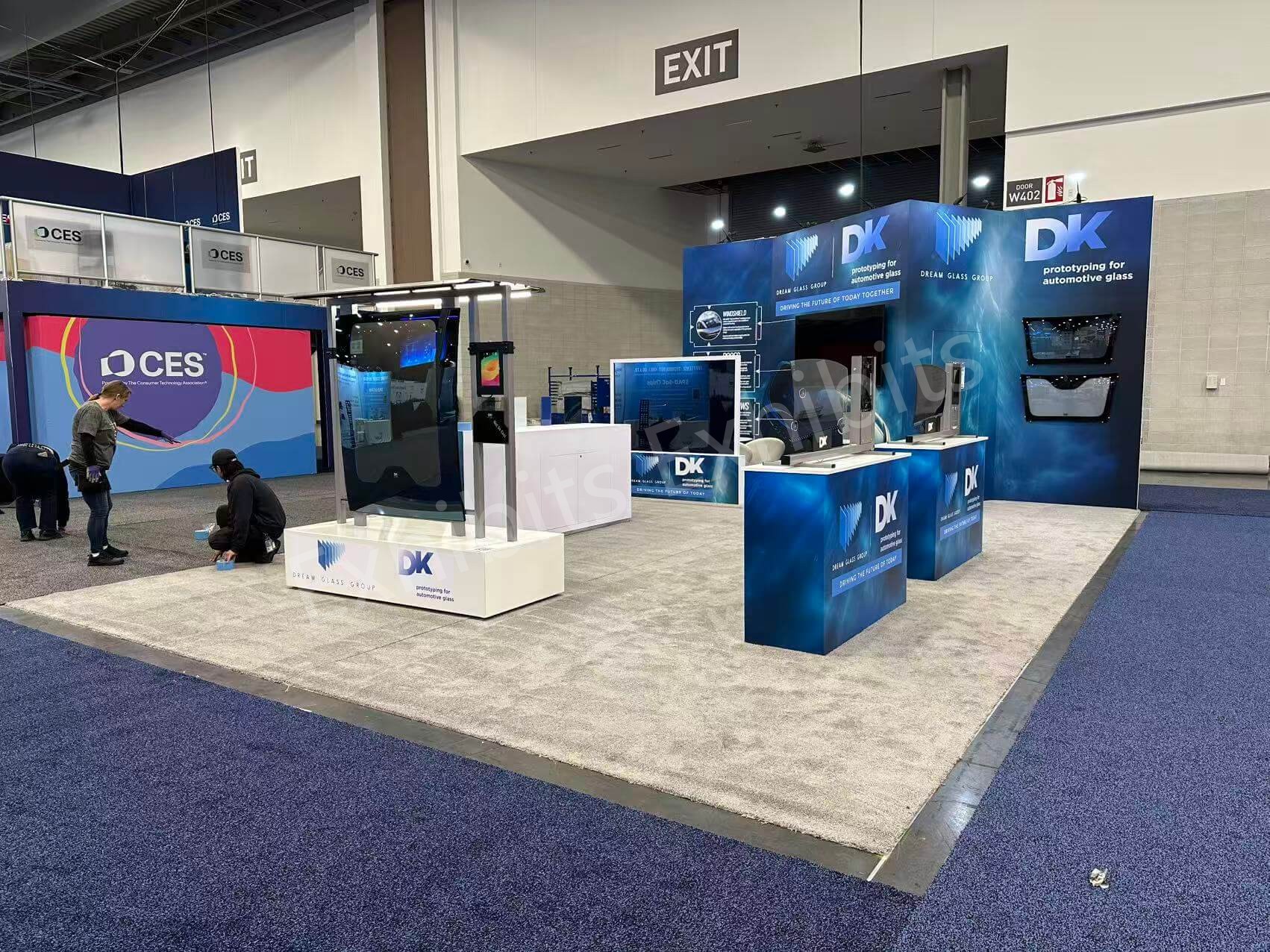Ces Booth Example Dream 20'x30' CES 2026 Booth - Aplus Exhibits